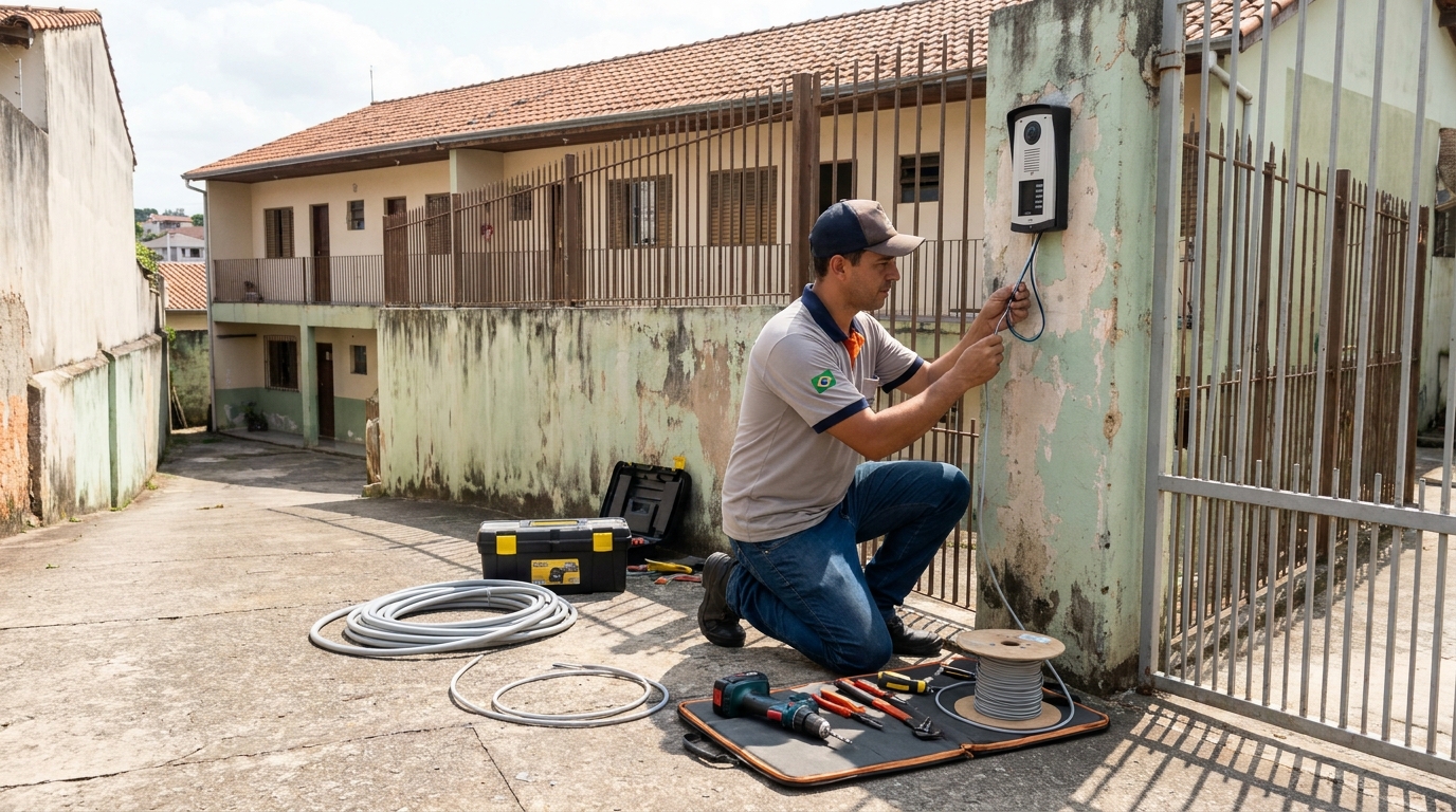 Instalação de Porteiro Eletrônico em São Bernardo do Campo‑SP